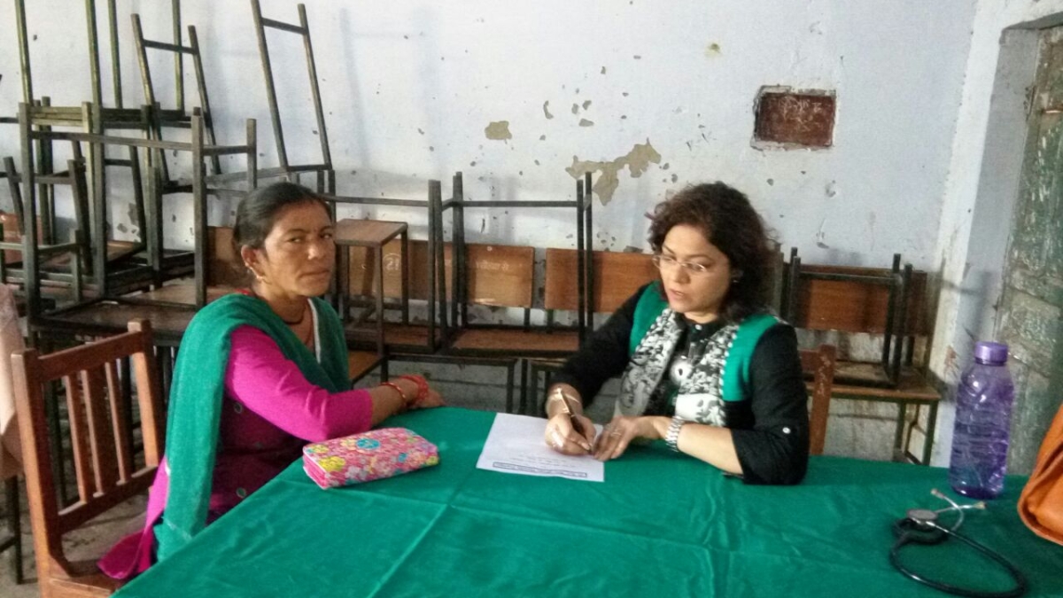 Free Breast Cancer Screening camp organized in the remote area of Uttarakhand