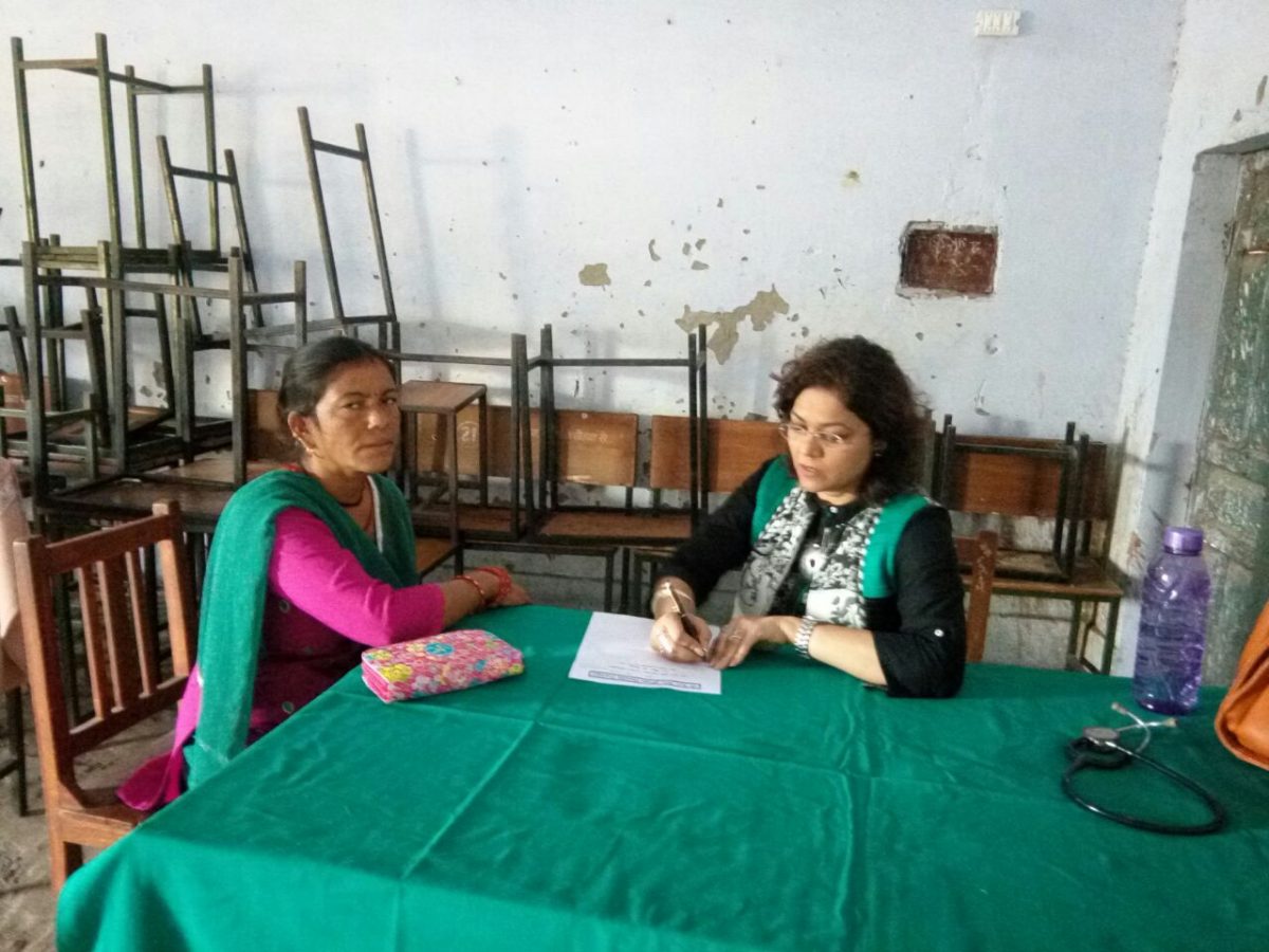 Free Breast Cancer Screening camp organized in the remote area of Uttarakhand