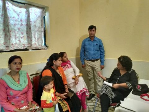 Breast cancer awareness talk and camp at Dakra, Dehradun, Uttarakhand