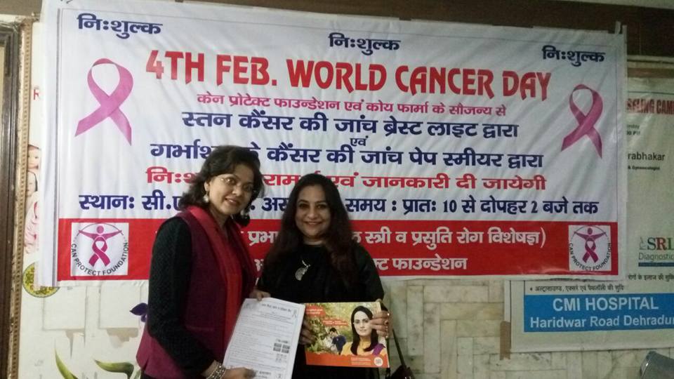 Free Breast Cancer Screening Camp Dehradun