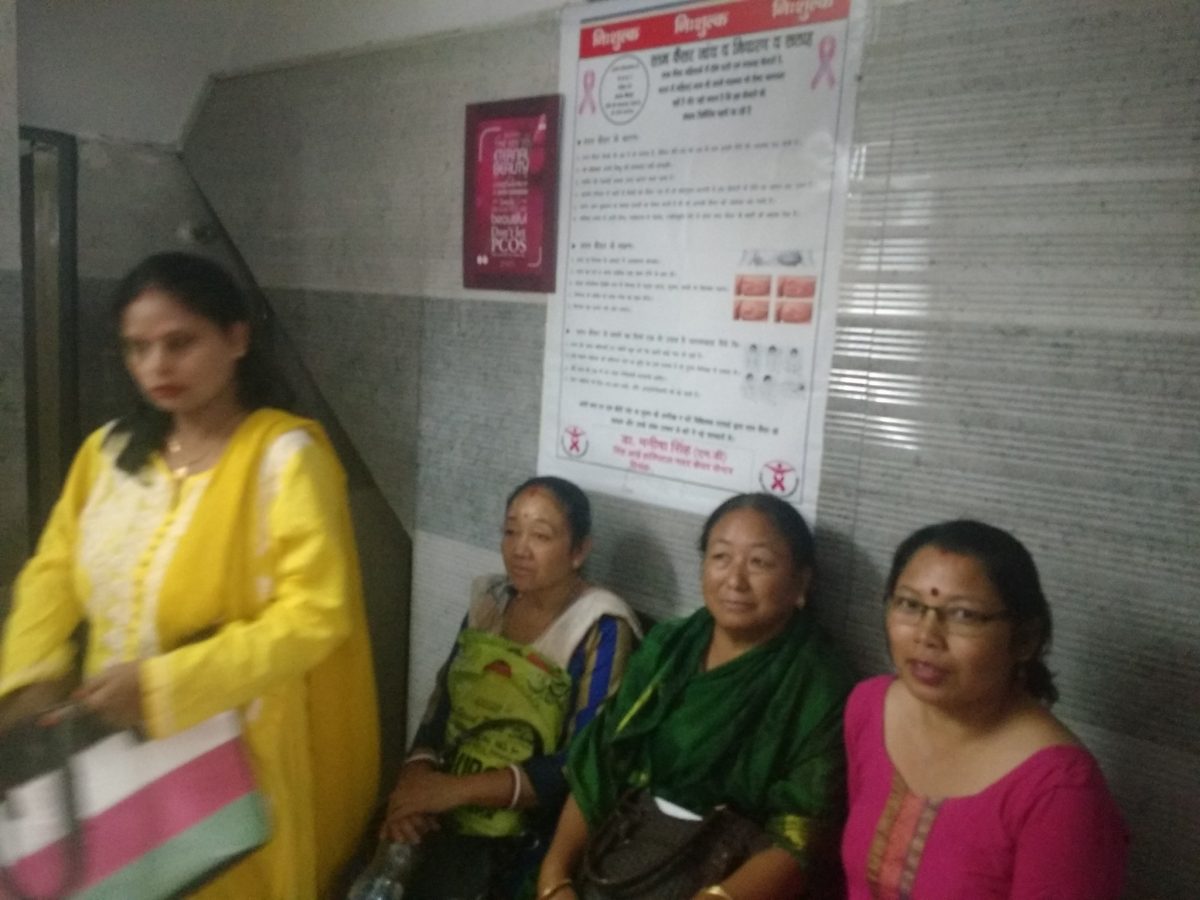 Free Breast Cancer screening Camp at Mother Care Center Dehradun