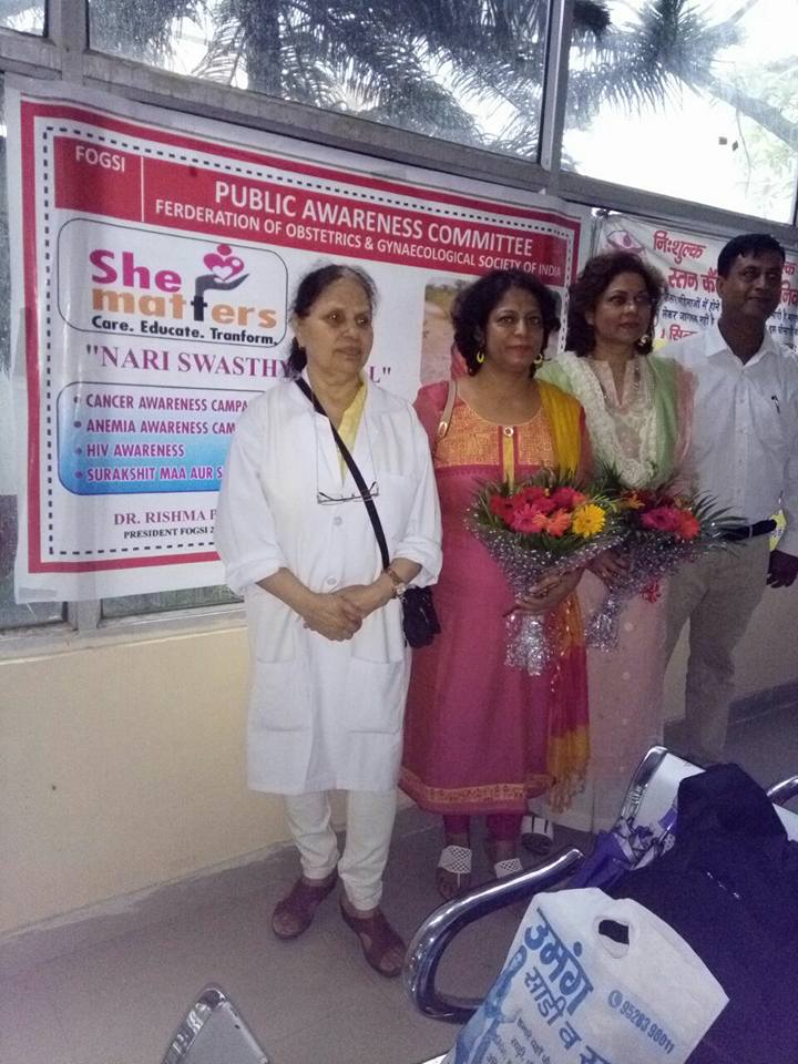 Steps towards preventive Healthcare, More than 190 women were screened for Breast Cancer