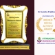Dr Sumita Prabhakar conferred with Medico-Social Activist Award by IMA Uttaracon 2018
