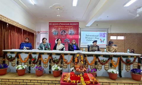 International Women's Day at Devbhoomi Uttarakhand University