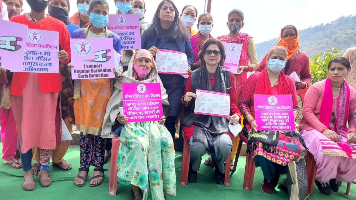 Free Cancer Awarenes Camp in Uttarakhand Villages
