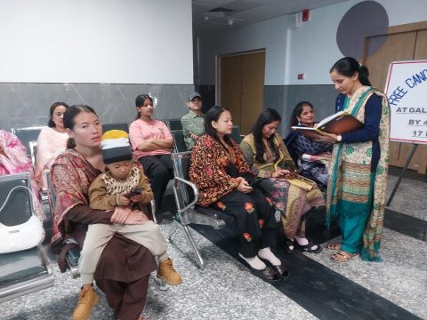 Free Breast and Cervical Cancer Screening Camp organized by Can Protect Foundation in collaboration with AWWA, providing Pap smears, iBreast Exam, and women's health checkups in Dehradun.