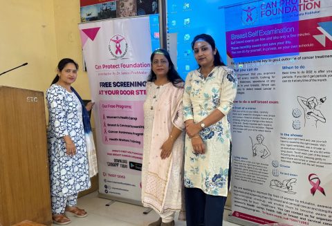 Free breast cancer screening camp conducted for Indian Army families by Can Protect Foundation