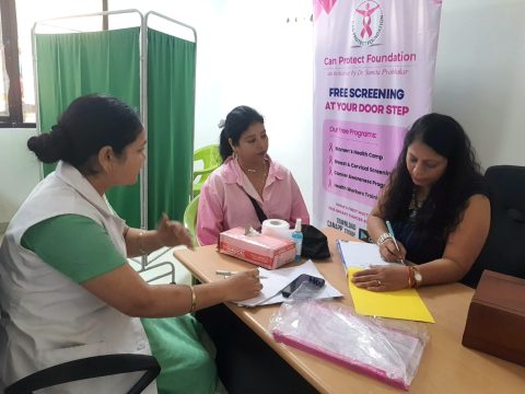 Free breast screening camp by Can Protect Foundation